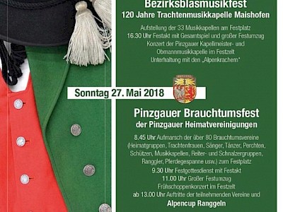 Zum Bericht: Brauchtumsfest der Pinzgauer Heimatvereinigungen