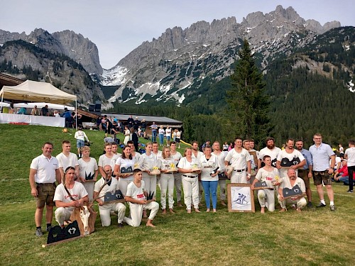 Wochenbrunnalm Ranggeln, int. Preisranggeln