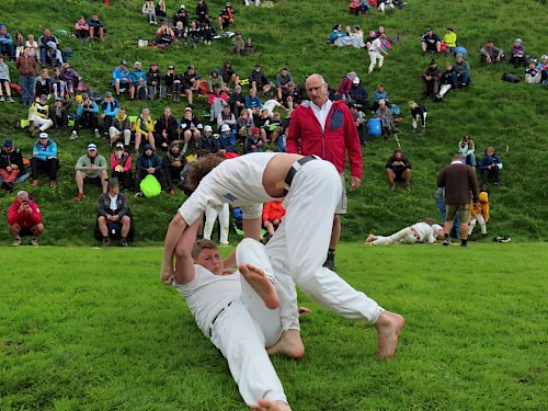 Hundstoaranggeln, immat. UNESCO Kulturerbe, kein Punkteranggeln