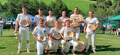 Int. Alpencupranggeln, Kampf um die Wandertrophäe