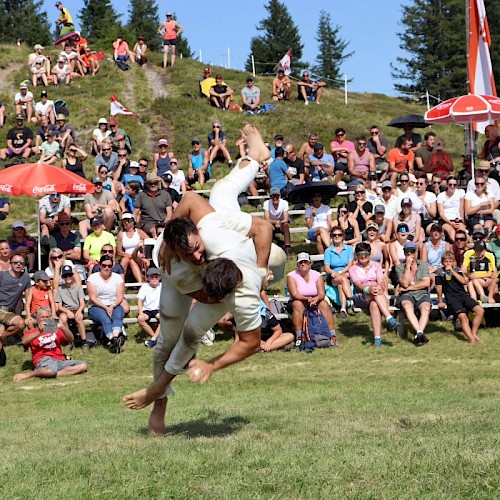 Hochgründeck Ranggeln, kein Punkteranggeln