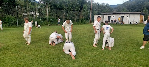 Landestraining für die Schülerranggler in Maria Alm