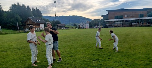 Landestraining für die Schülerranggler in Maria Alm