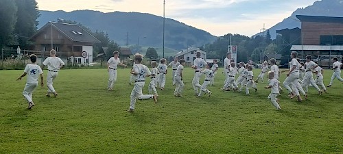 Landestraining für die Schülerranggler in Maria Alm