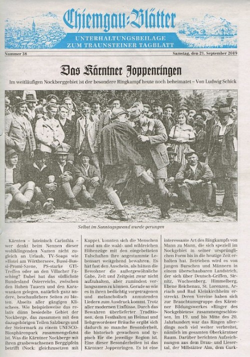 Historische Artikel von Ludwig Schick