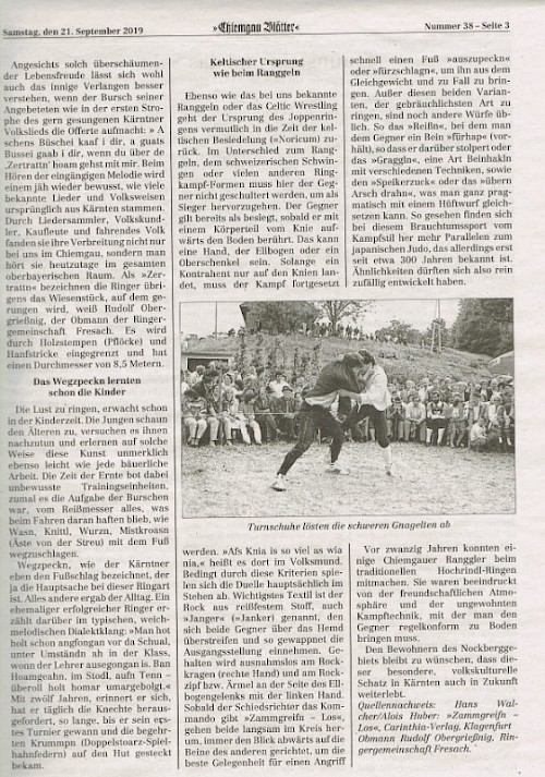 Historische Artikel von Ludwig Schick