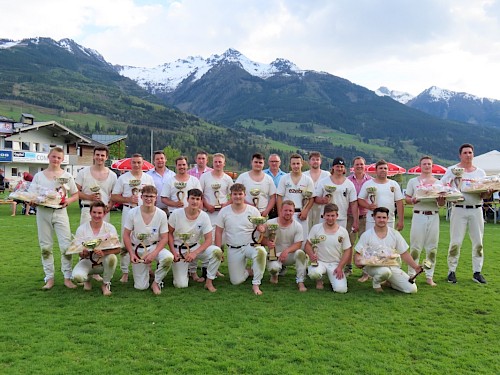 Salzburger Eröffnungsranggeln, int. Alpencupranggeln, zusätzlich Jugendhagmoar