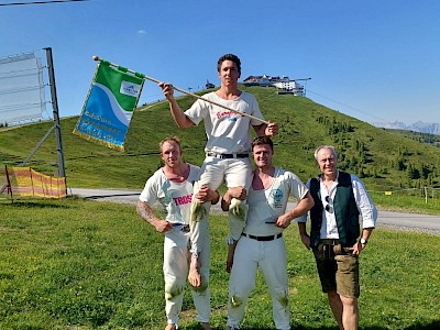 Zum Bericht: Schmittenranggeln, int. Alpencupranggeln