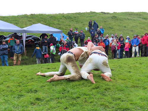 Hundstoaranggeln, immaterielles UNESCO Kulturerbe, kein Punkteranggeln