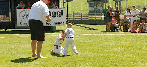 Int. Alpencupranggeln, Kampf um die Wandertrophäe, zusätzlich Schüler- und Jugendhagmoar