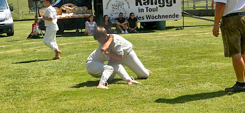 Int. Alpencupranggeln, Kampf um die Wandertrophäe, zusätzlich Schüler- und Jugendhagmoar