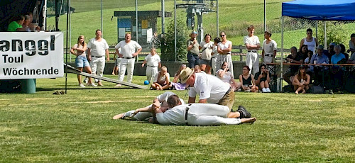Int. Alpencupranggeln, Kampf um die Wandertrophäe, zusätzlich Schüler- und Jugendhagmoar