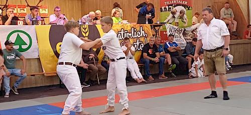 Alpenländermeisterschaft, int. Alpencupranggeln, 40 Jahre Rangglerverein Zillertal