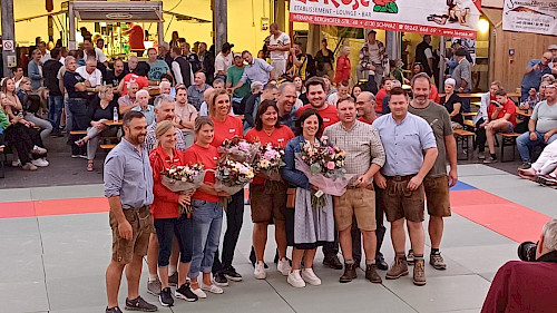 Alpenländermeisterschaft, int. Alpencupranggeln, 40 Jahre Rangglerverein Zillertal