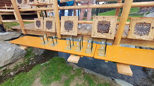 Kreuzjochranggeln, int. Punkteranggeln, zusätzlich Jugendhagmoar, nur bei Schönwetter