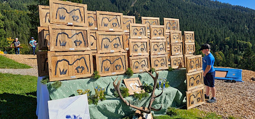 Wochenbrunnranggeln, int. Preisranggeln, zusätzlich Schüler- und Jugendhagmoar, nur bei Schönwetter