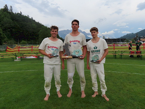 Gedächtnisranggeln, int. Alpencupranggeln, zusätzlich Schüler- und Jugendhagmoar