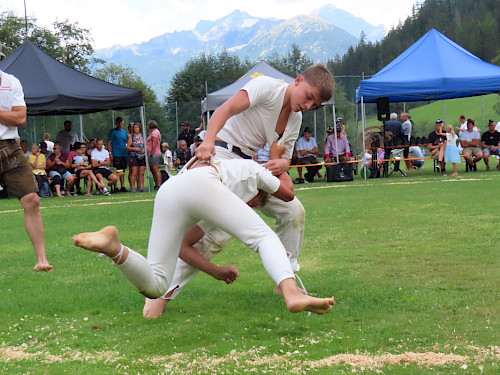 Int. Alpencupranggeln, Kampf um die Wandertrophäe, zusätzlich Schüler- und Jugendhagmoar