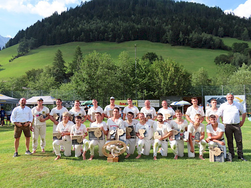 Int. Alpencupranggeln, Kampf um die Wandertrophäe, zusätzlich Schüler- und Jugendhagmoar
