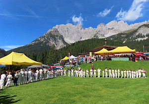 Wochenbrunn Ranggeln, int. Preisranggeln, zusätzlich Jugendhagmoar (nur bei Schönwetter)