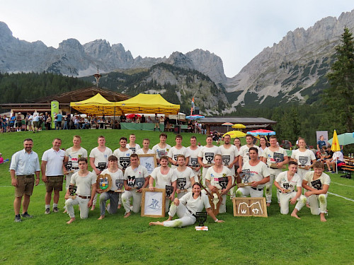 Wochenbrunn Ranggeln, int. Preisranggeln, zusätzlich Jugendhagmoar (nur bei Schönwetter)